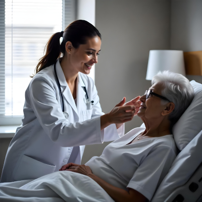 Doctor with Patient